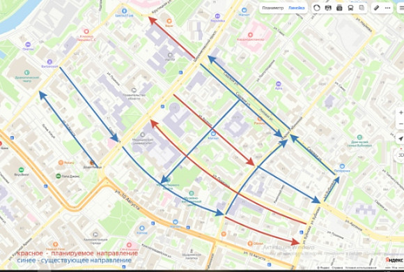 На четырех улицах в Иванове вводится одностороннее движение